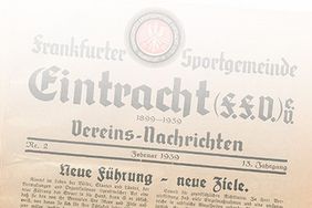 Vereinsnachrichten von Eintracht Frankfurt vom Februar 1939